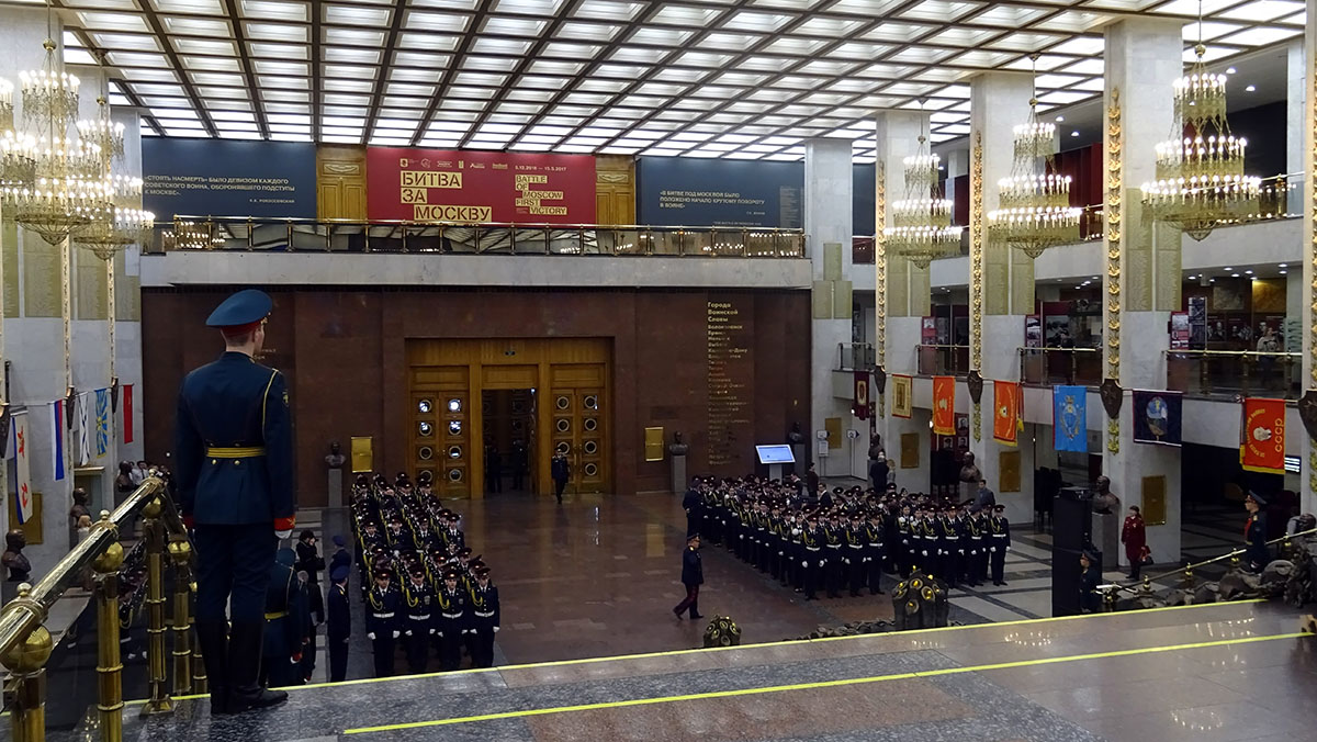 Кадеты Кадетского корпуса СК России имени Александра Невского приняли торжественную клятву юнармейцев.